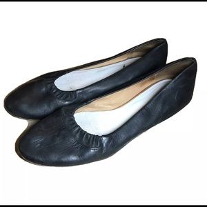 Maison Martin Margiela 38.5 Leather Ballet Flats